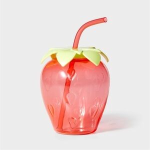 Figural 20oz Tumbler Strawberry - Sun Squad